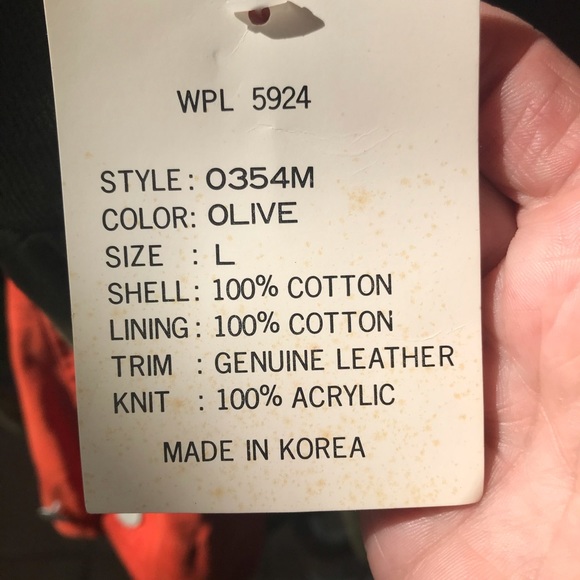 Cooper A2 Canvas Flight Jacket - Picture 6 of 6